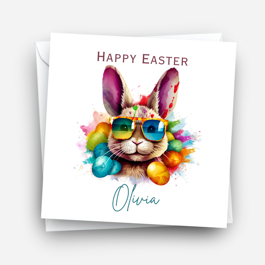 Easter Card With A Cool Modern Design - C818
