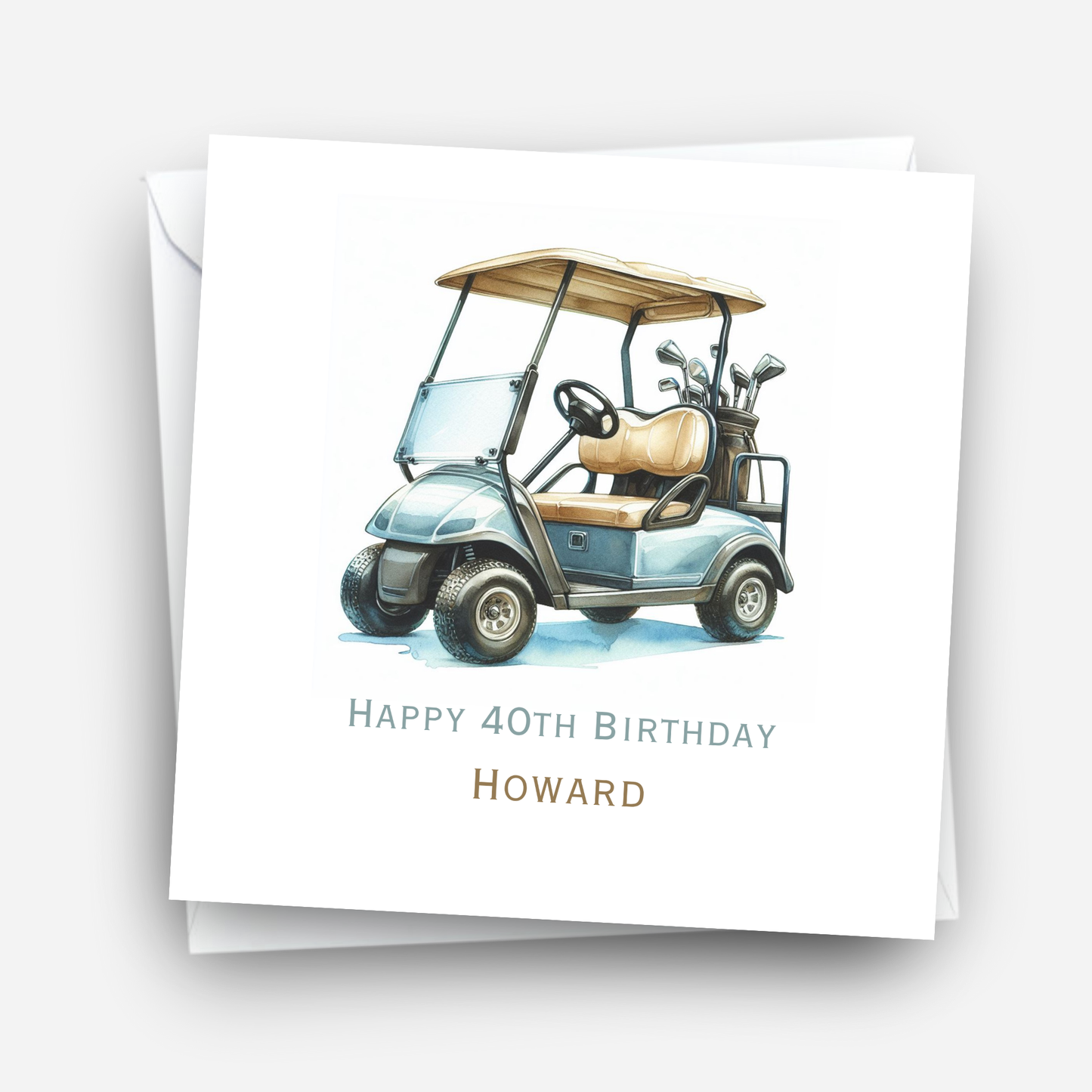 Golf Mad Birthday Card - C619