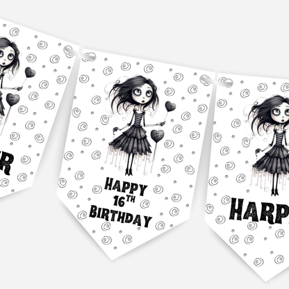 Gothic Style Bunting - B227