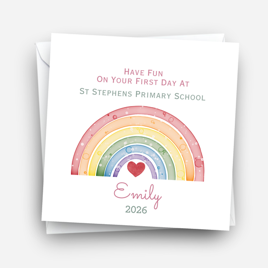 First or Last Day of School Card - C205