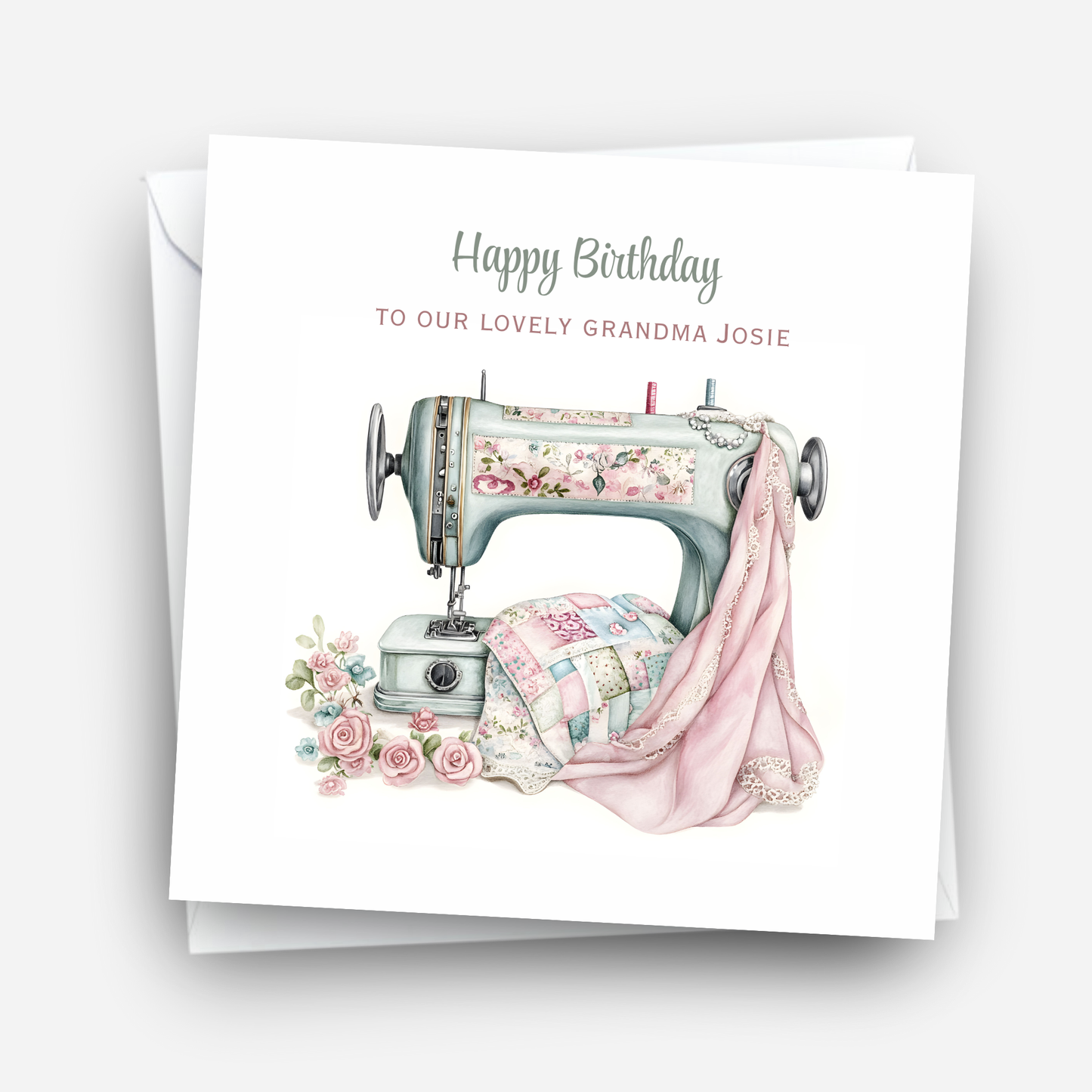 Pretty Vintage Sewing Machine - C598