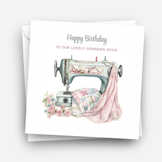 Pretty Vintage Sewing Machine - C598