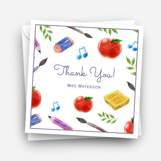 Teacher Thank you Card - C154