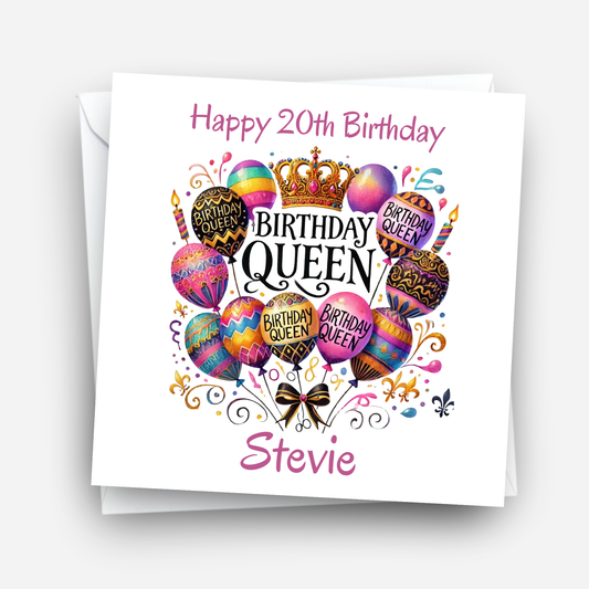 Birthday Queen! Birthday Card - C678