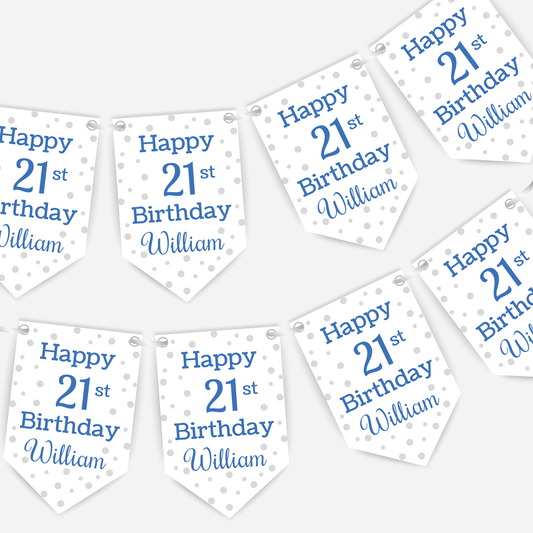 Smaller Birthday Bunting - S125