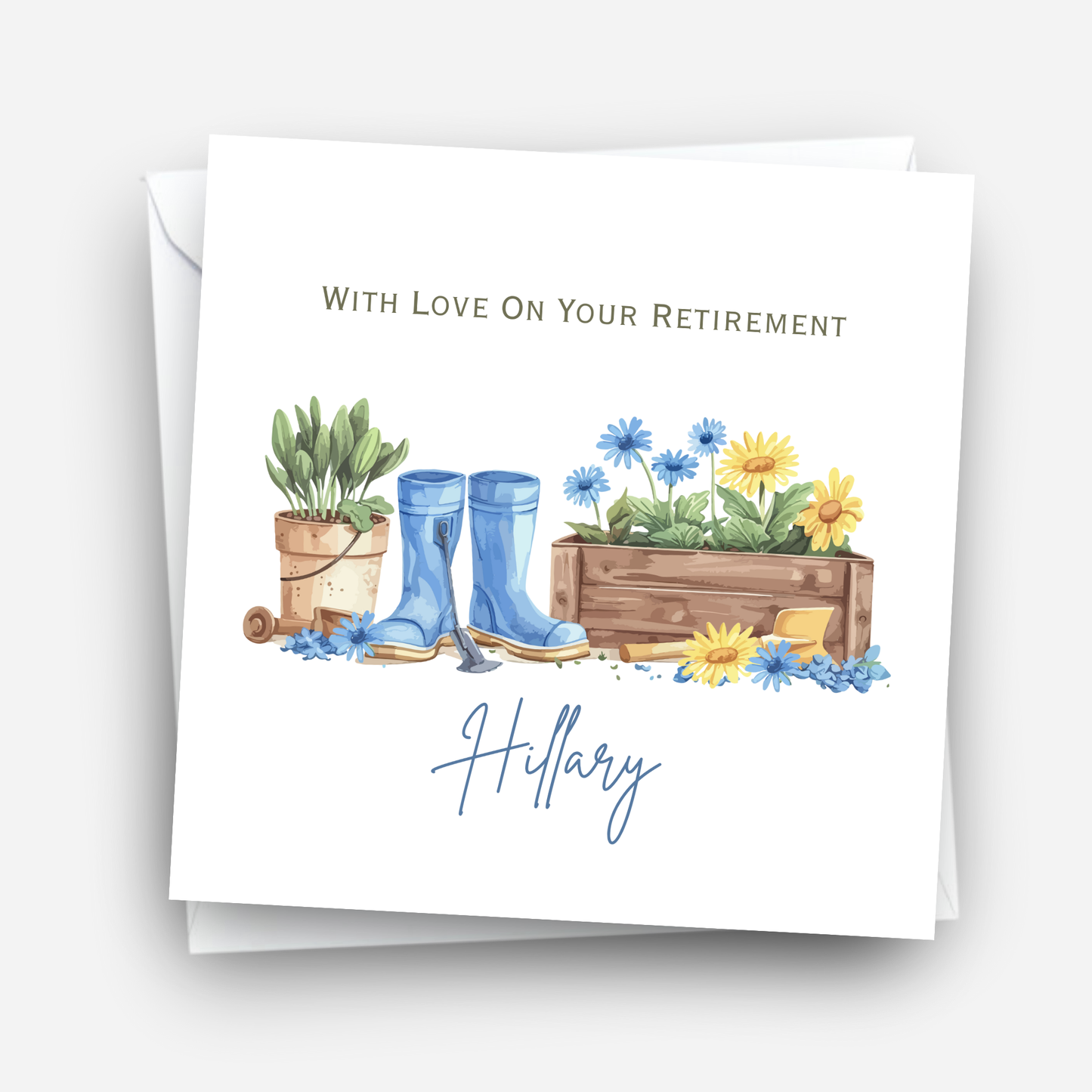 Gardening Retirement Card - C696