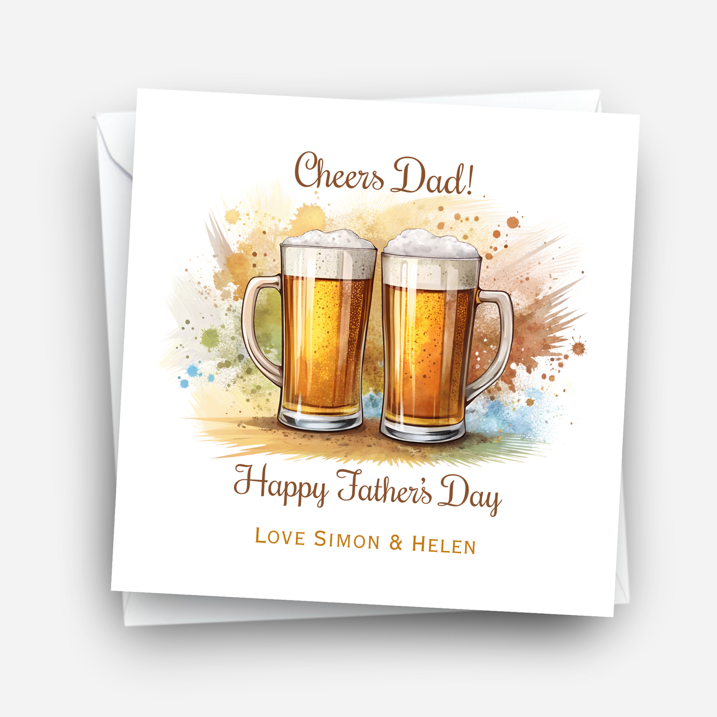 Father's Day Card - Beer Design - C782