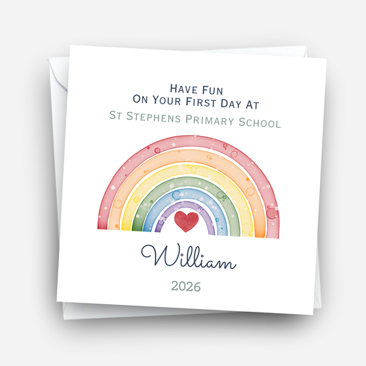 First or Last Day of School Card - C206