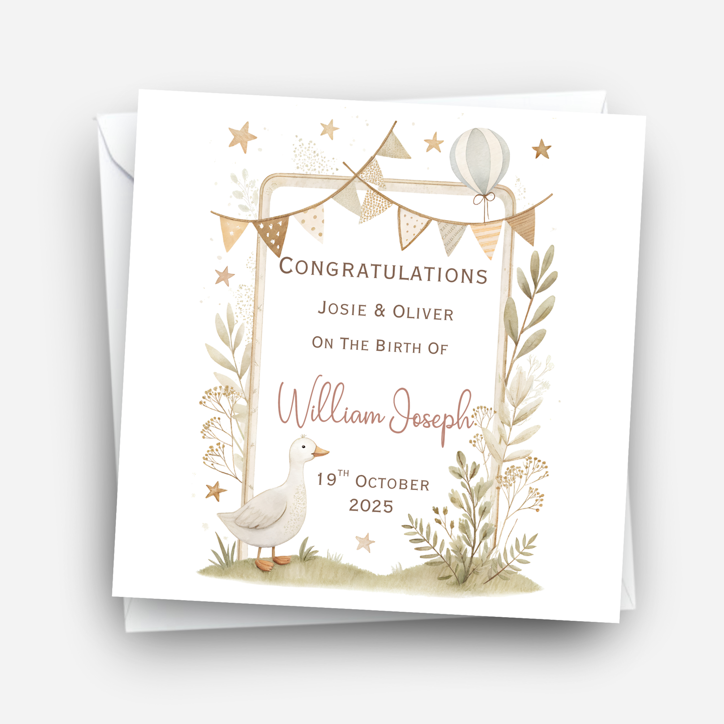New Baby Congratulations Card- C665