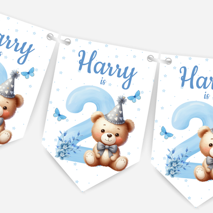 Teddy Bear Age Bunting - B144