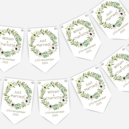 Engagement or Wedding Smaller Bunting - S166