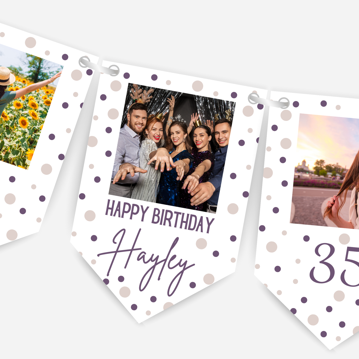 Personalised Photo Bunting - B129
