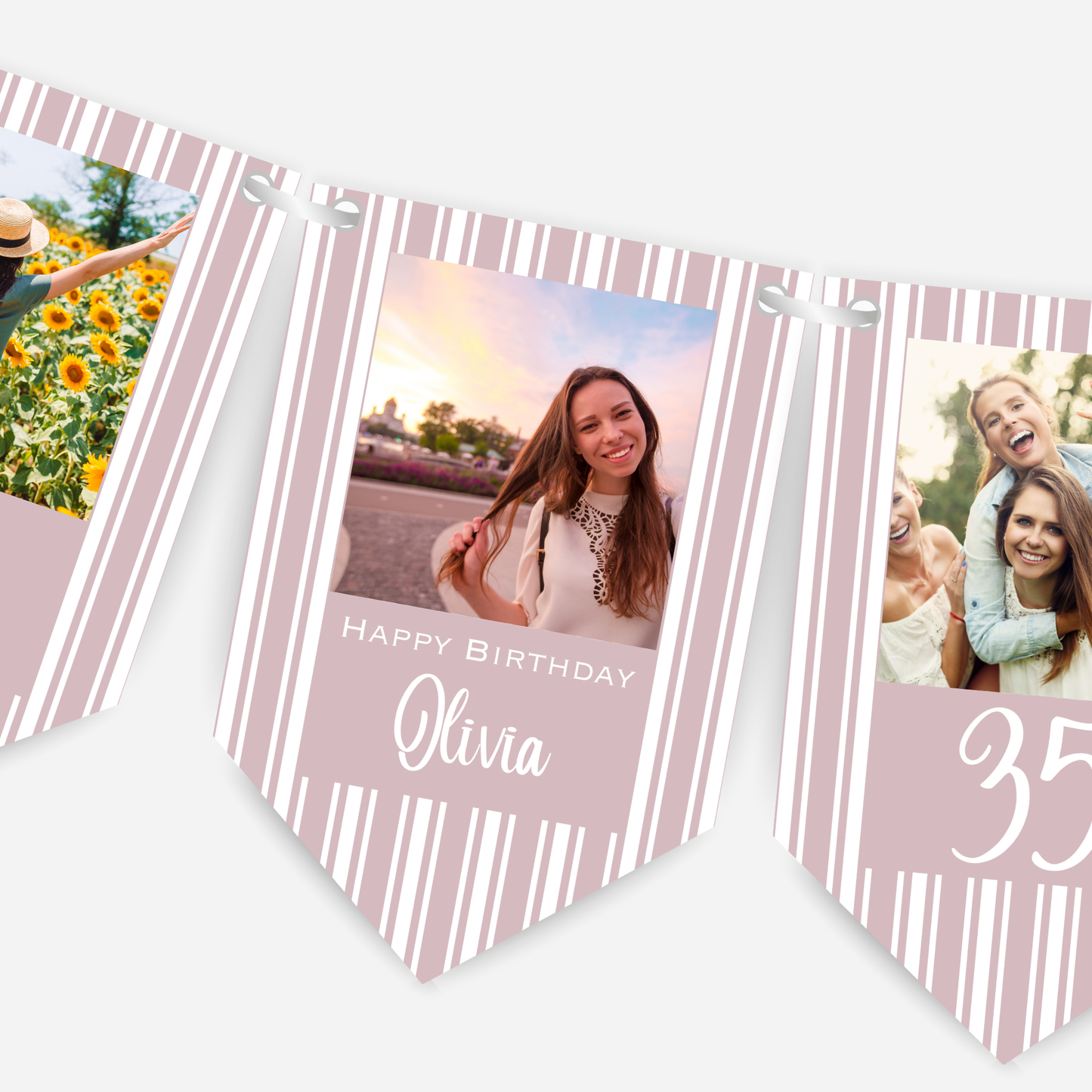 Birthday Photo Bunting - B155