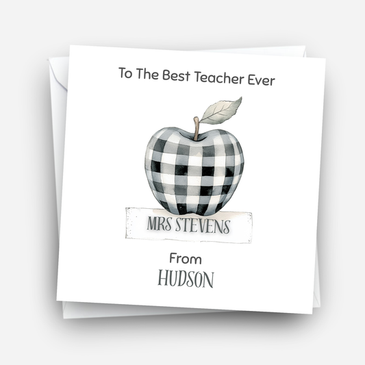 Teacher Thank you Card - C157
