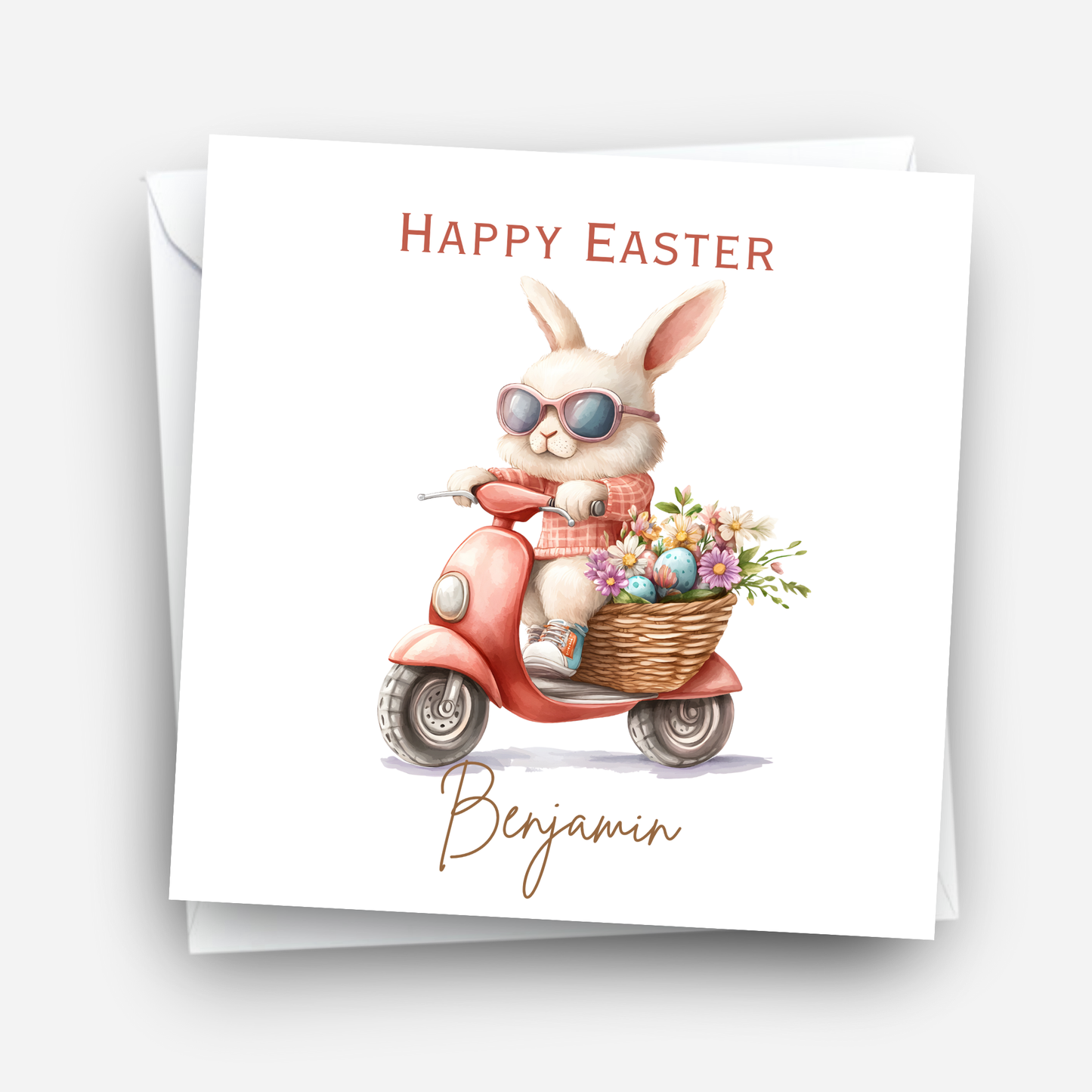 Easter Card With A Fun Modern Design - C819