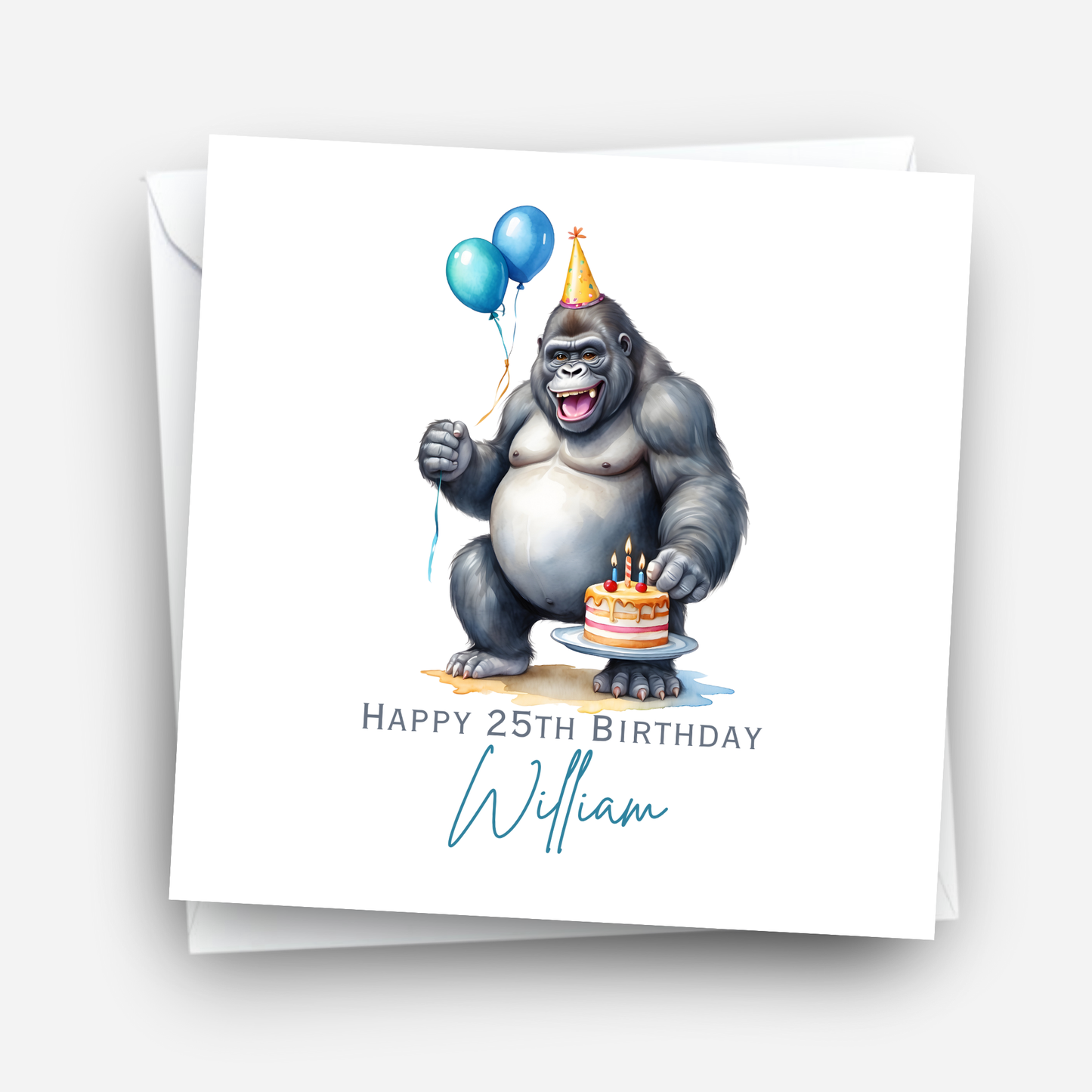 Gorilla Birthday Card - C621