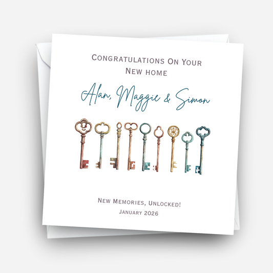 New Home Card - C654