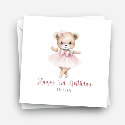 Cute Ballerina Teddy - C555