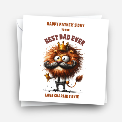 Fathers Day Card - Best Dad Ever - C803