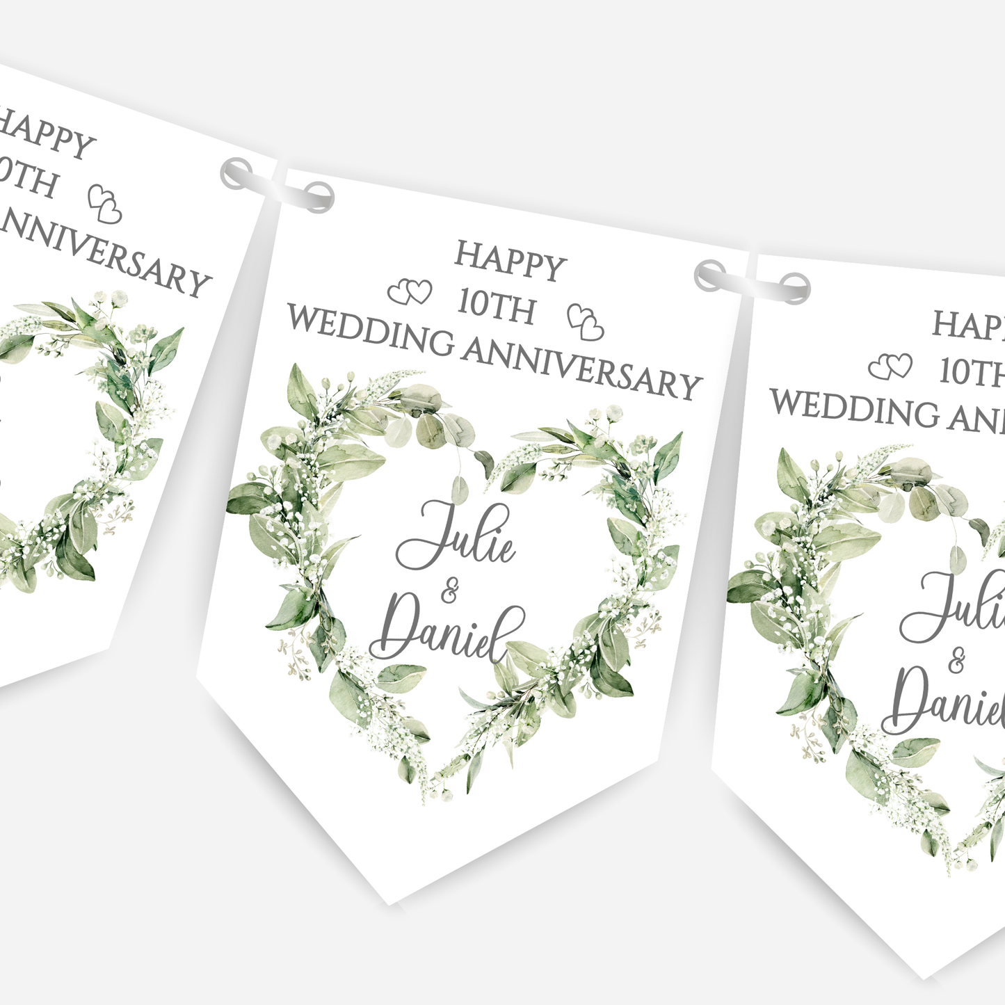 Wedding Anniversary Bunting - B229