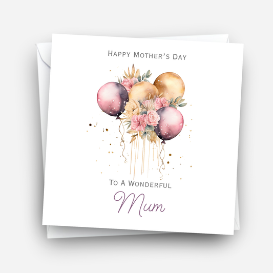 Mother's Day Card - Modern Design - C736