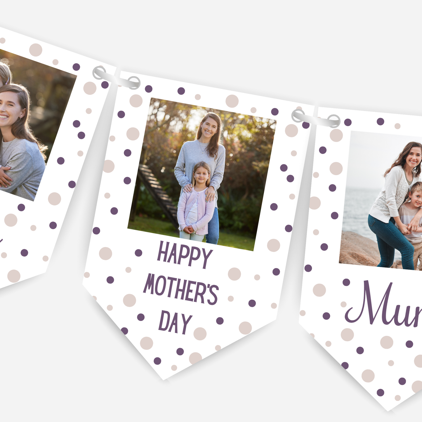Mother's Day Photo Bunting - B249
