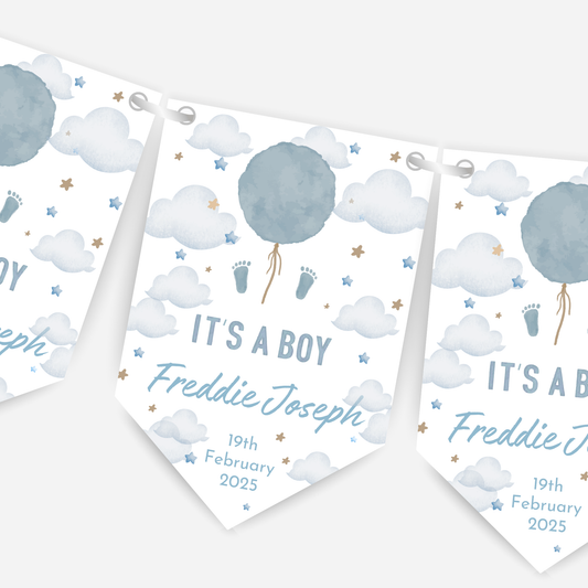 "Its A Boy" Newborn Baby Bunting - B119