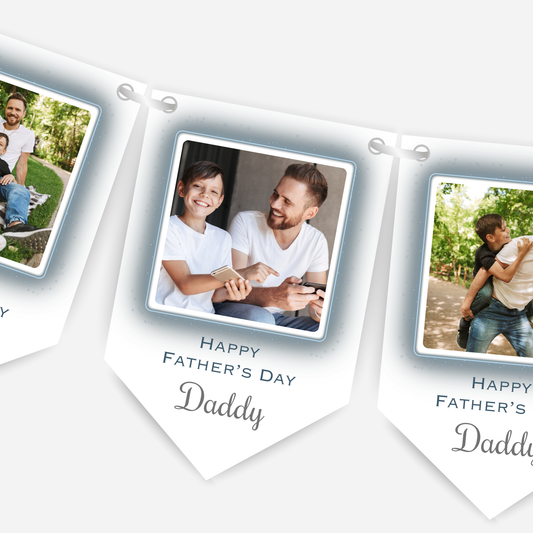 Father's Day Photo Bunting - B257
