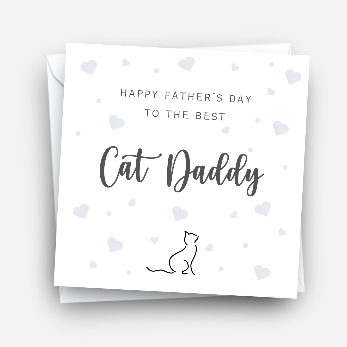 Fathers Day Card From the Cat! - C796