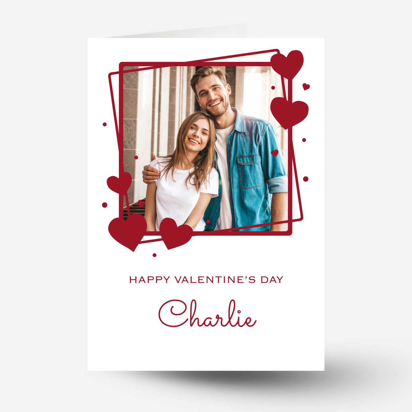 Valentine Photo Card In Colour - PC31