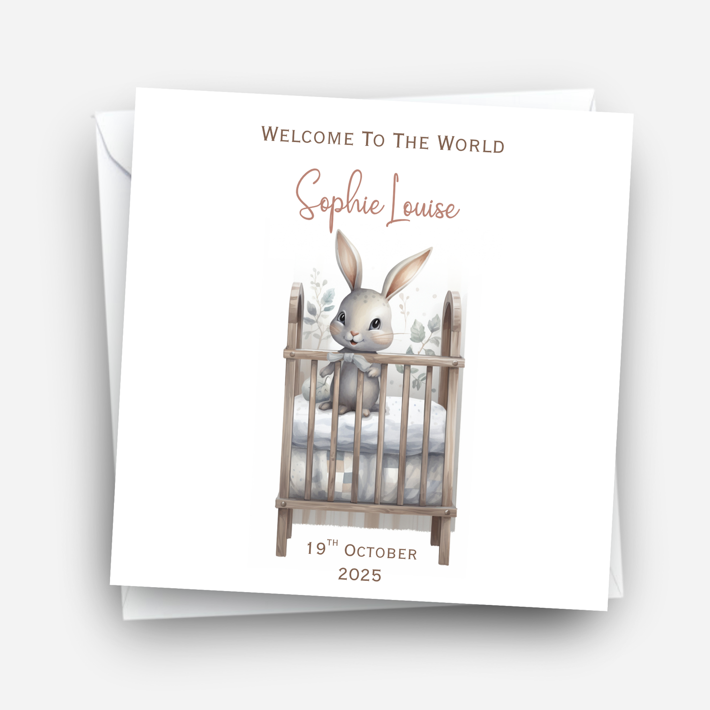 Welcome To The World Card - C669