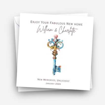 New Home Key Card - C533