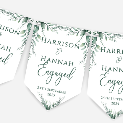 Engagement or Wedding Bunting - B128