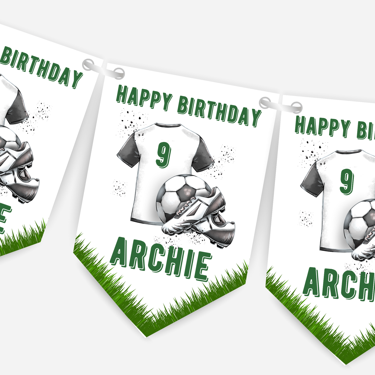 Football Theme Bunting - B114