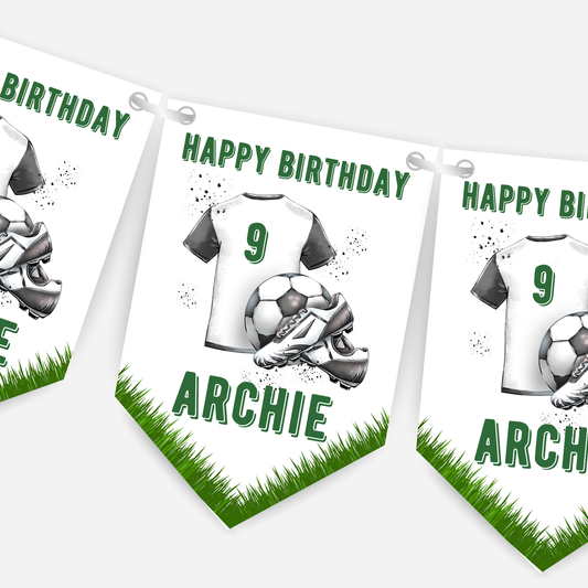 Football Theme Bunting - B114