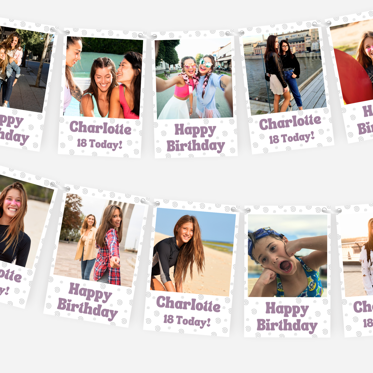 Smaller Photo Bunting - S181