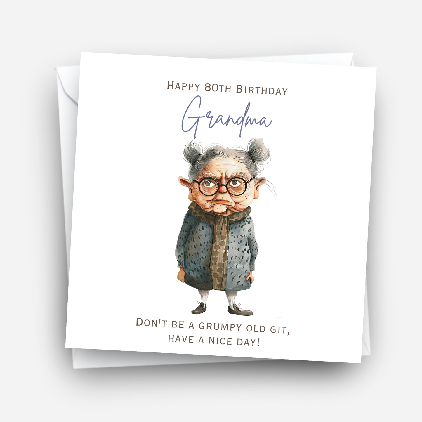 Grumpy Granny Birthday Card - C579