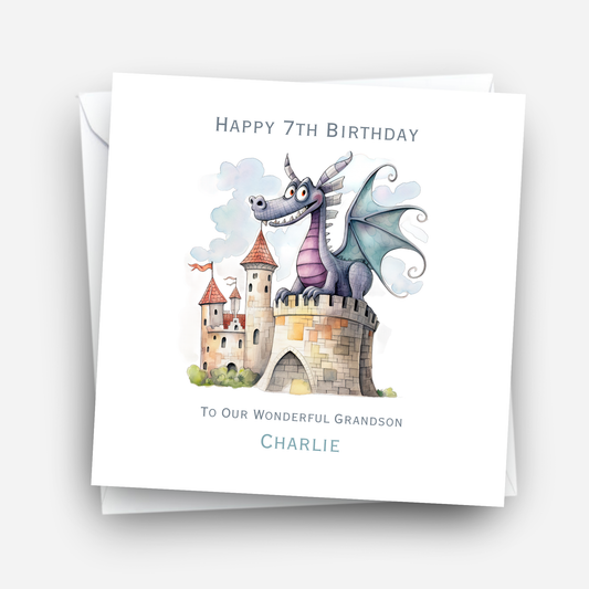 Dragon Birthday Card - C576
