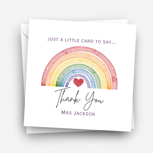 Teacher Thank you Card - C158