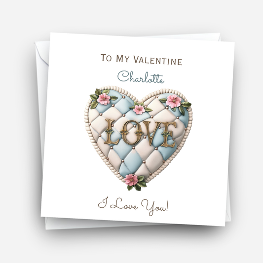 Valentine’s Day Heart Card  - C714