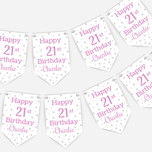 Smaller Birthday Bunting - S126