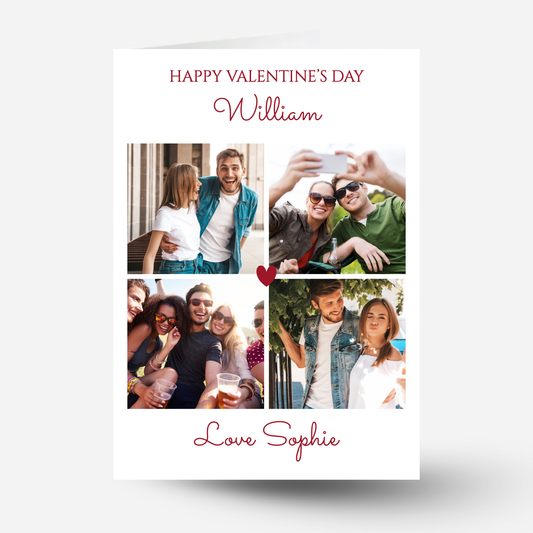 Valentine Photo Card Colour Photos - PC29