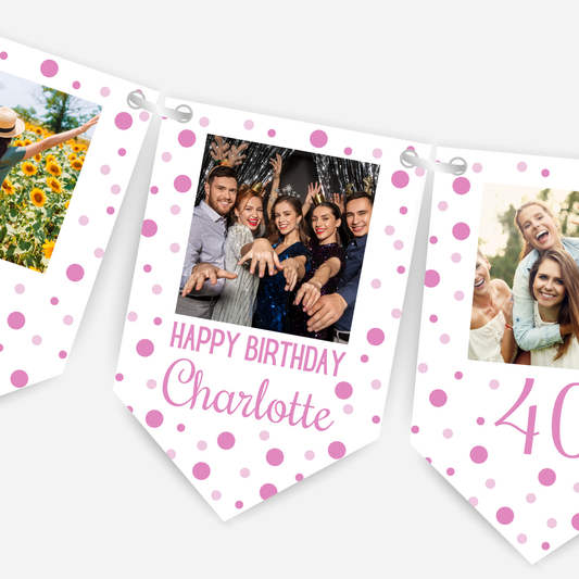 Personalised Photo Bunting - B167