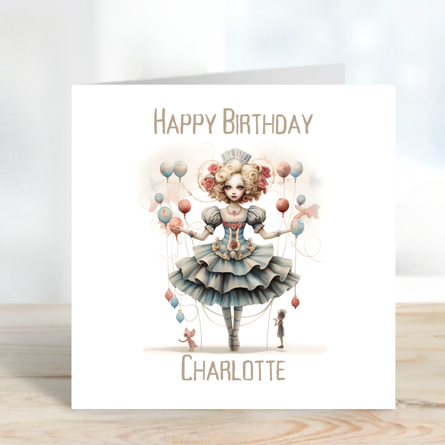 Alternative Gothic Style Birthday Card - C628