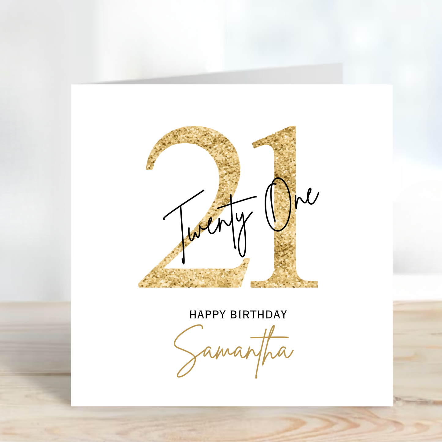 Any Number Birthday Card - C648