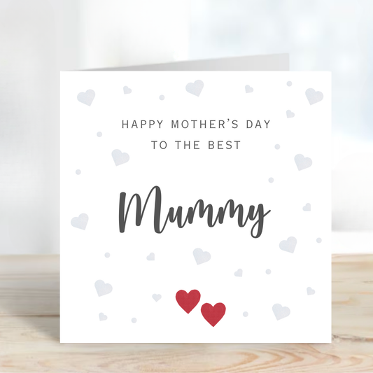 Mother's Day Card - Modern Simple Design - C751
