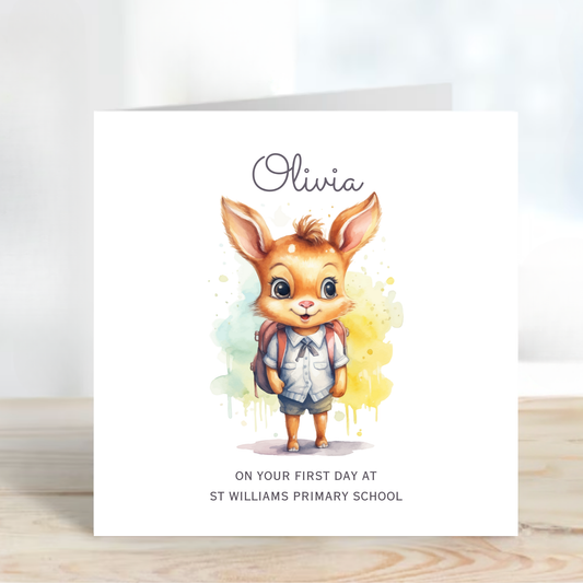 First or Last Day of School Card - C202