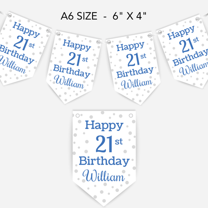 Smaller Birthday Bunting - S125