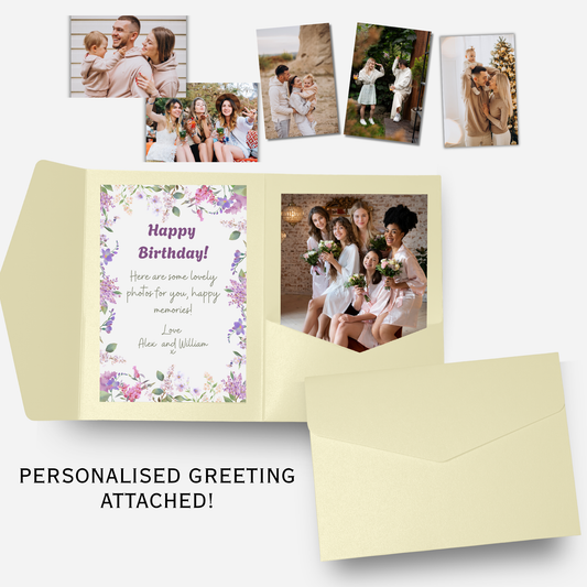 Birthday Card of Memories - Unique Photo Gift - PW5