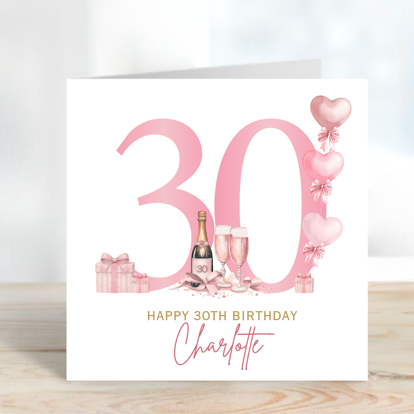 30th Birthday Card - C856